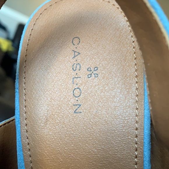 Caslon Jillian wedge sandal leather platform new